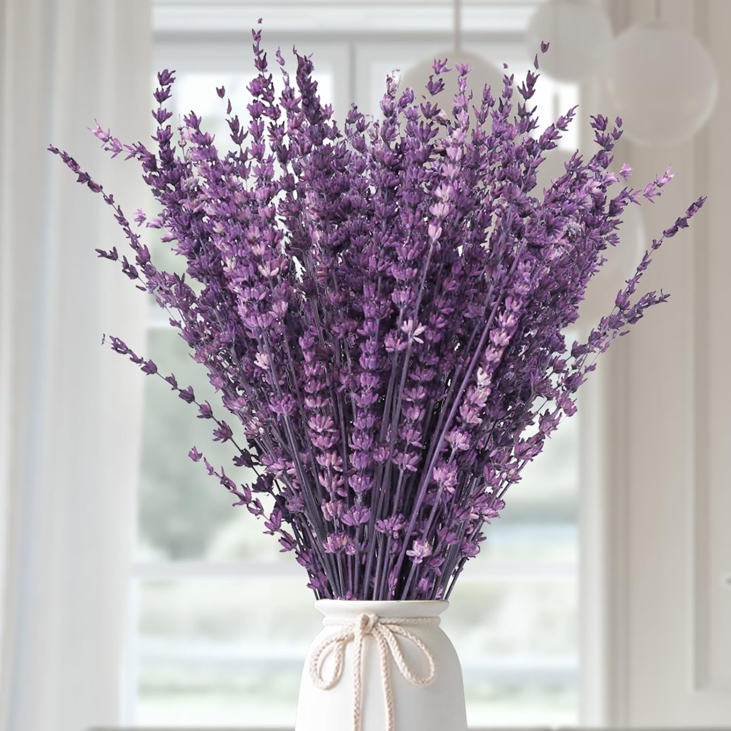 Natural dried lavender bouquet