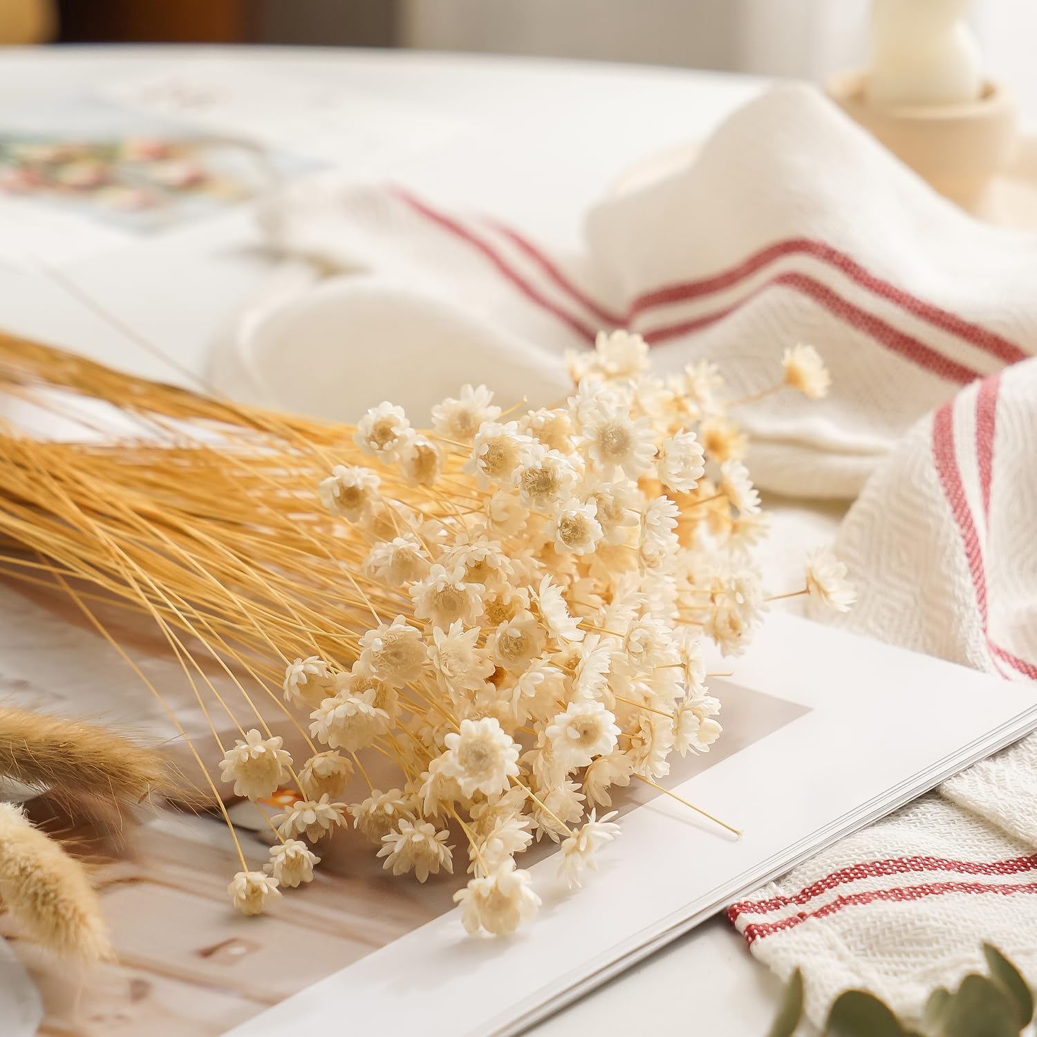 Natural dried flower bouquet Image 2