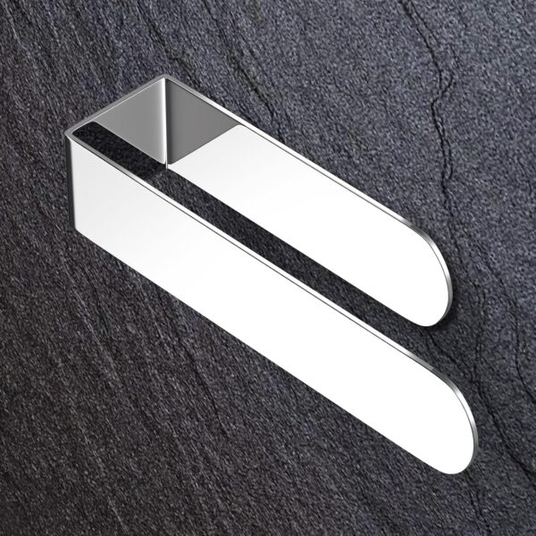 Self adhesive hand towel rack
