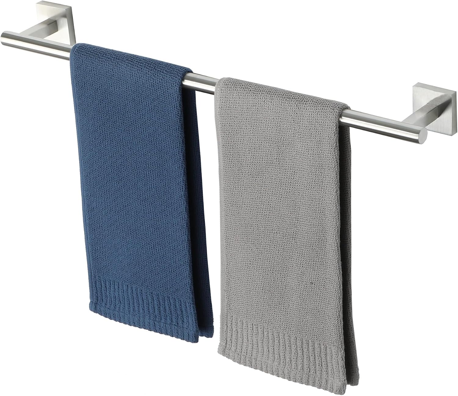 Bathroom single towel bar