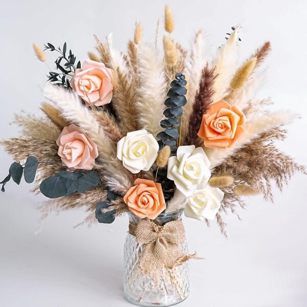 Dried flower bouquet | Pampas grass decor